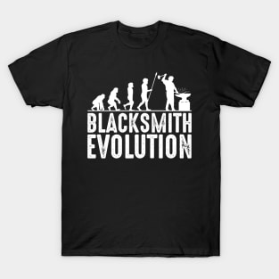 Blacksmith Evolution Silhouettes T-Shirt